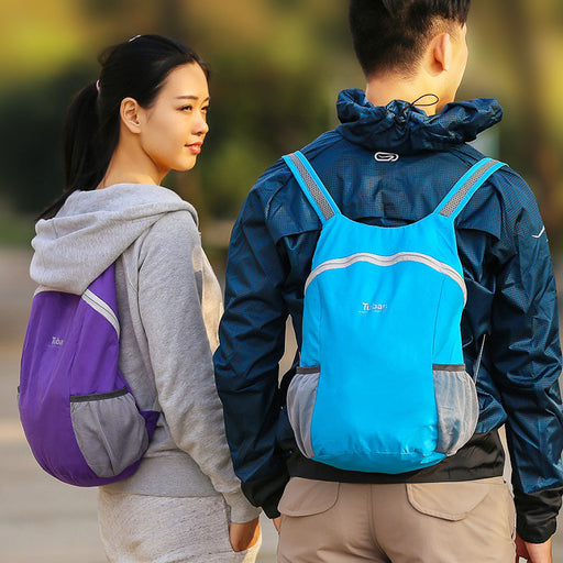 Lightweight Nylon Foldable Backpack Waterproof Backpack Folding Sports Bag Ultralight Outdoor Bags Pack Women Men Travel Hiking - Crazi Deals