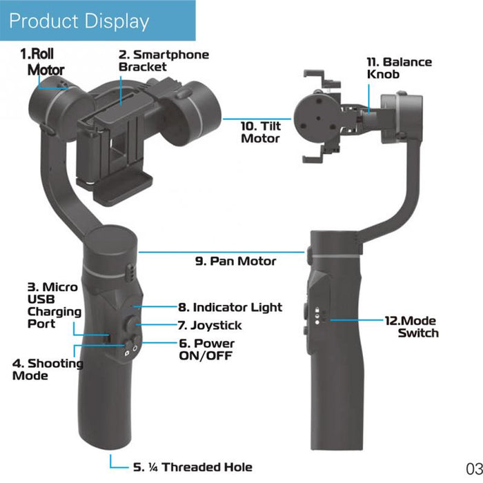 Handheld Stabilizer - Crazi Deals