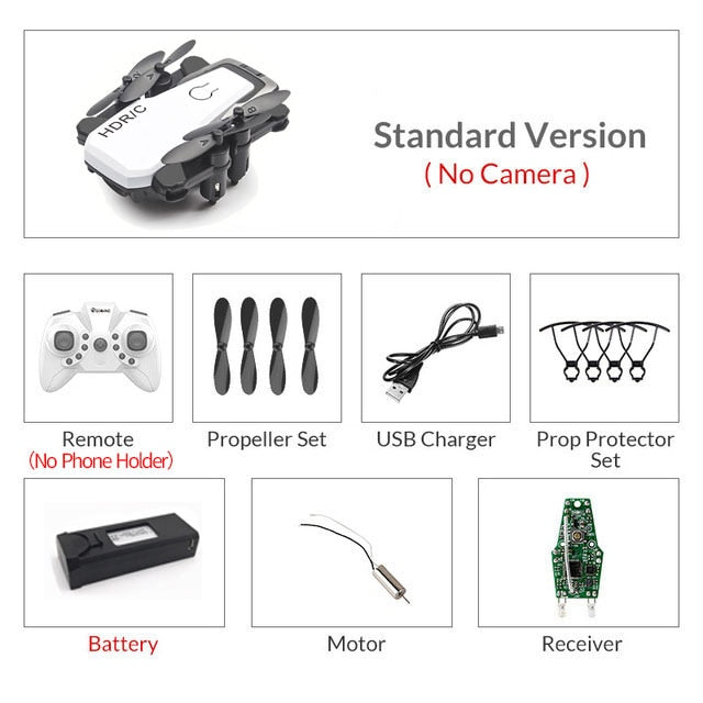 Foldable Mini Drone With RC Quadrocopter - Crazi Deals