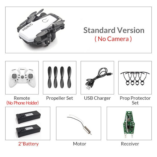Foldable Mini Drone With RC Quadrocopter - Crazi Deals