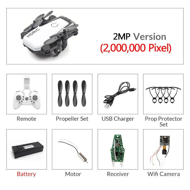 Foldable Mini Drone With RC Quadrocopter - Crazi Deals