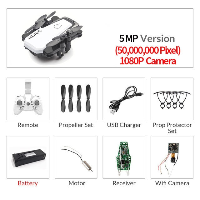 Foldable Mini Drone With RC Quadrocopter - Crazi Deals
