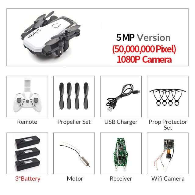 Foldable Mini Drone With RC Quadrocopter - Crazi Deals