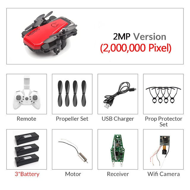 Foldable Mini Drone With RC Quadrocopter - Crazi Deals