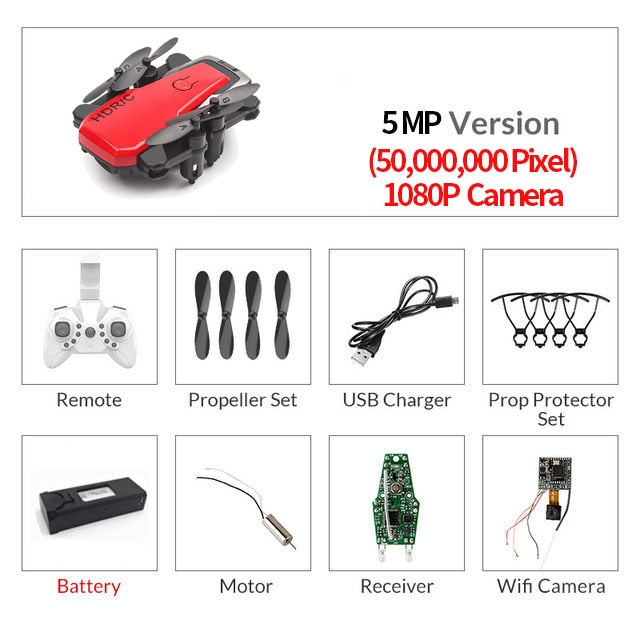 Foldable Mini Drone With RC Quadrocopter - Crazi Deals