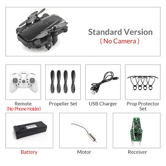 Foldable Mini Drone With RC Quadrocopter - Crazi Deals