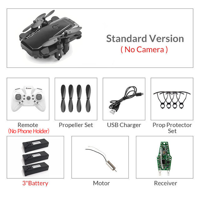 Foldable Mini Drone With RC Quadrocopter - Crazi Deals