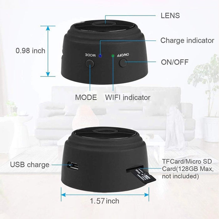 Mini Wifi Camera 1080P Night Vision - Crazi Deals