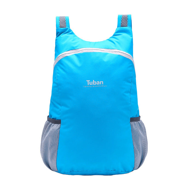 Lightweight Nylon Foldable Backpack Waterproof Backpack Folding Sports Bag Ultralight Outdoor Bags Pack Women Men Travel Hiking - Crazi Deals