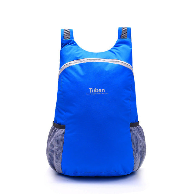 Lightweight Nylon Foldable Backpack Waterproof Backpack Folding Sports Bag Ultralight Outdoor Bags Pack Women Men Travel Hiking - Crazi Deals
