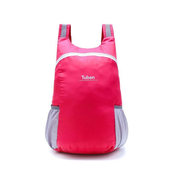 Lightweight Nylon Foldable Backpack Waterproof Backpack Folding Sports Bag Ultralight Outdoor Bags Pack Women Men Travel Hiking - Crazi Deals