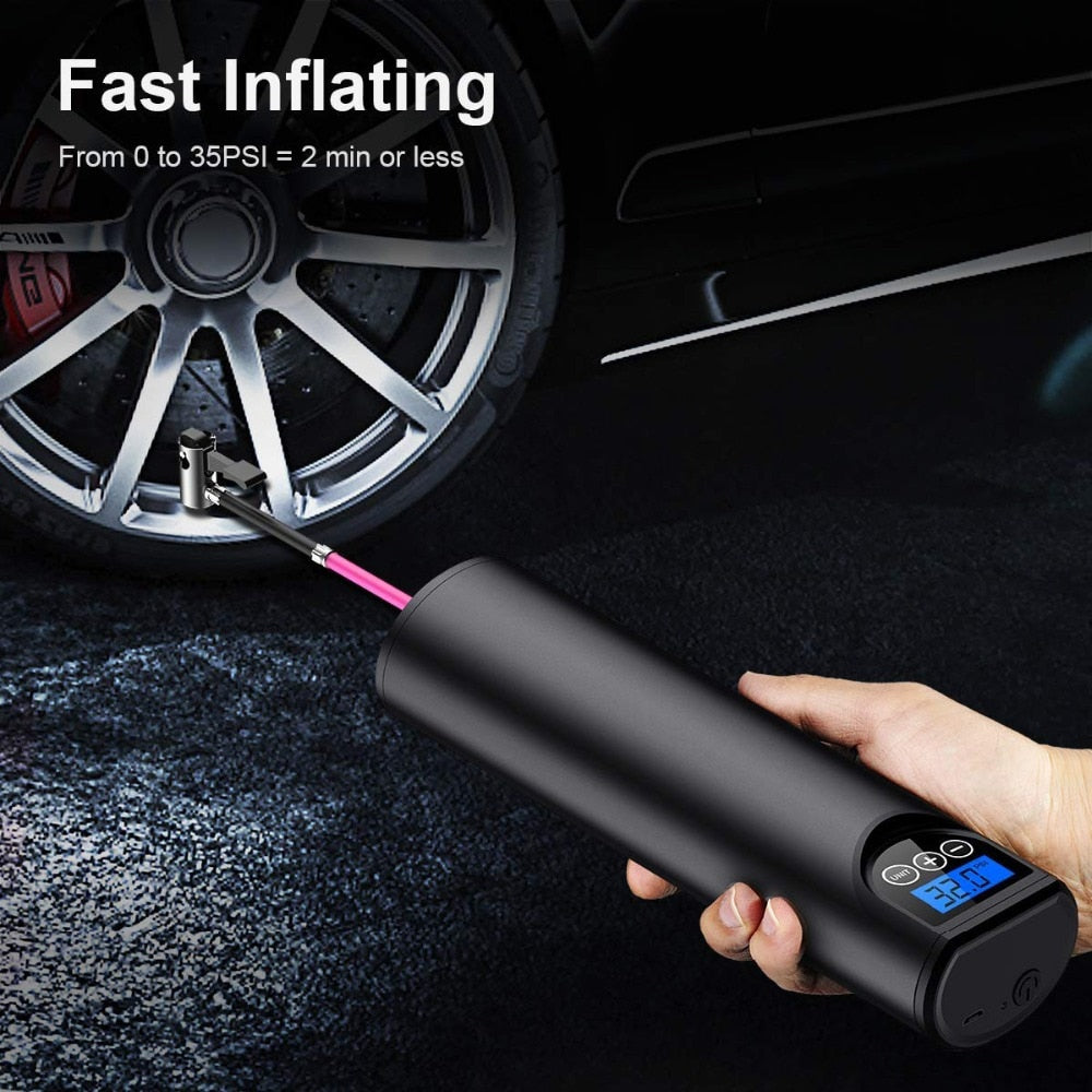 Digital Car Tyre Pump - Crazi Deals